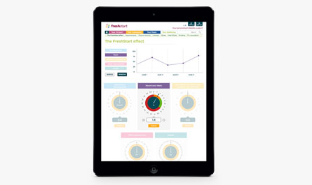 The freshstart iPad app